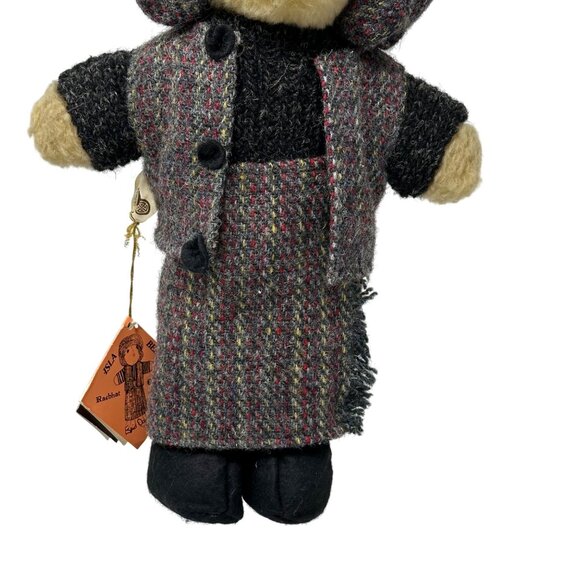Raebhat Originals Isla Bear 13in Harris Tweed Doll Scotland Collectible Vtg 1982 - Picture 4 of 16